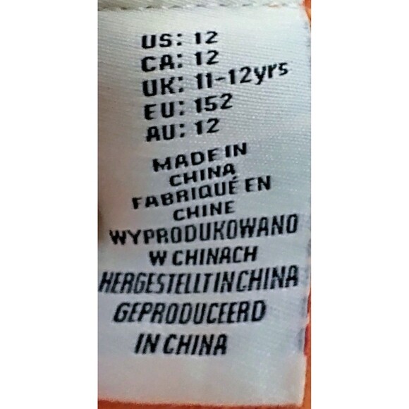 Joie Girls‎ Orange Summer Dress Size 12 (11-12 Yrs) Cotton Smocked & Lace - Picture 4 of 6